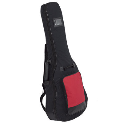 Funda Guitarra Clasica 25mm Ref. 76 Mochila Sin Logo Ortola 005 - Rojo