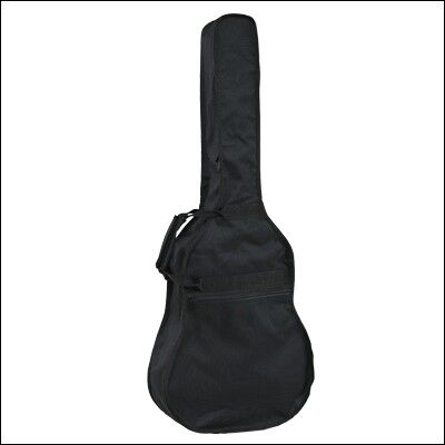 Funda Guitarra Acustica Ref. 20-B-W Sin Logo Ortola 001 - Negro