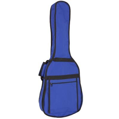 Funda Guitarra Cadete 3/4 Ref. 23 Mochila Sin Logo Ortola 015 - Azul