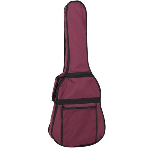 Funda Guitarra Cadete 3/4 23 Mochila con Logo Ortola Rojo