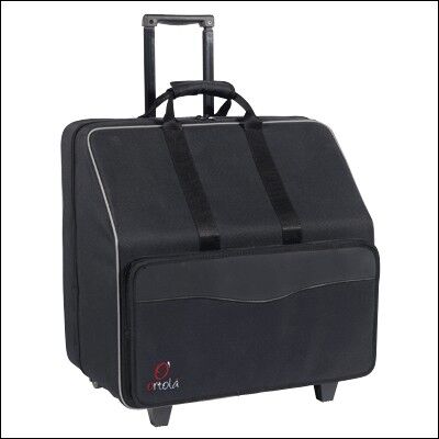 Estuche Acordeon 120 Bajos 8080 Roller Ortola Negro