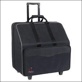 Estuche Acordeon 96 Bajos 8090 Roller Ortola Negro