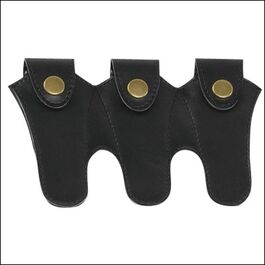 Funda Tres Boquillas Trompeta Xhz-133 Ortola Negro