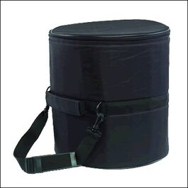 Funda Negra Atabal Vasco 36X22 cms 10mm Cb Ortola