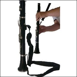 Cordon Clarinete N. 2521 Gancho Metalico Ortola Negro