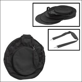 Funda Platos 50 cms (20) con 5 Separadores Cb Ortola Negro