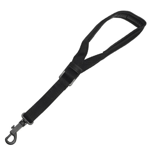 Cordon Saxofon Bd-2521-1 Mosqueton Metal Ortola Negro