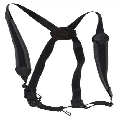 Cordon Saxofon Cruzado Arnes Sd-51 Hombre Ortola 001 - Negro