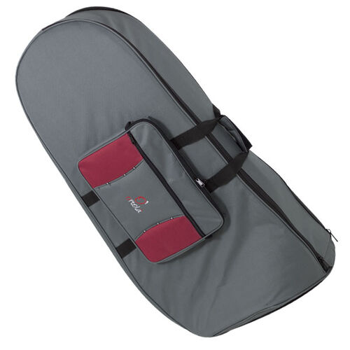 Funda Tuba Campana 38 Cms Ref. 145 Lbs Ortola 082 - Gris/rojo