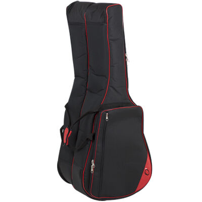 Funda Dos Guitarras Clasicas Ref. 3011 Lb Ortola 200 - Negro v.rojo