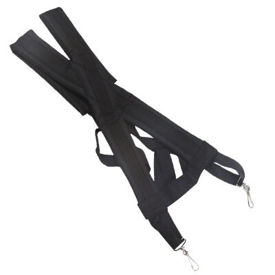 Correa Arnes Tambor Surdo Repenique 10mm Ortola Negro