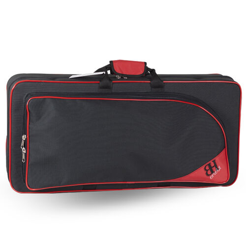 Estuche Fagot Hb218 Mochila Ortola Negro y Rojo