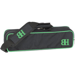 Estuche Flauta Travesera Hb390 Cb Ortola Negro y Verde