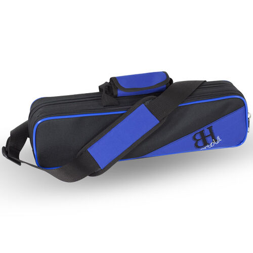 Estuche Flauta Travesera Hb390 Cb Ortola Negro y Azul