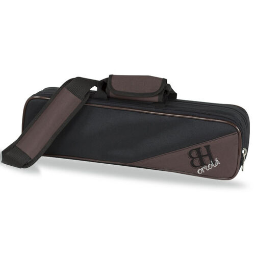 Estuche Flauta Travesera Hb390 Cb Ortola Negro y Marron