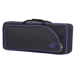 Estuche Gaita Hb400 Mochila Ortola Negro y Morado