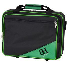 Estuche Oboe Hb196 Mochila Ortola Negro y Verde