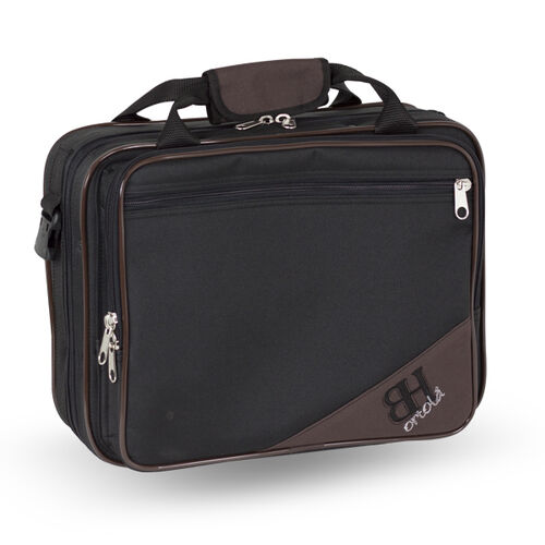 Estuche Oboe Hb196 Mochila Ortola Negro y Marron