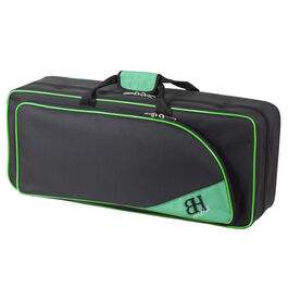 Estuche Saxo Alto Hb112 Mochila Ortola Negro y Verde