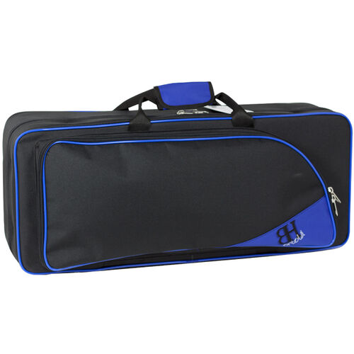 Estuche Saxo Alto Hb112 Mochila Ortola 202 - Negro v.azul