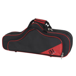 Estuche Saxo Alto Hb113 Forma Ortola Negro y Rojo