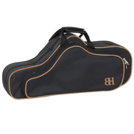 Estuche Saxo Alto Hb113 Forma Ortola Negro y Marron Estuche Saxo Alto Hb113 Forma Ortola Negro y Marron