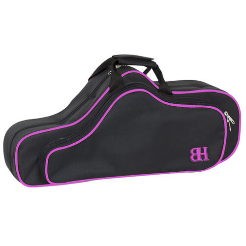 Estuche Saxo Alto Hb113 Forma Ortola Negro y Fucsia