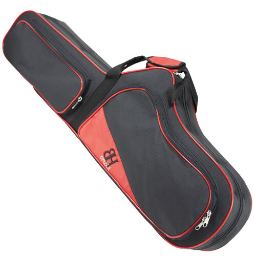 Estuche Saxo Tenor Hb125 Forma Ortola Negro y Rojo