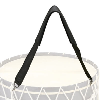 Cinto Tambor Infantil 4X80 cms Acolchado Ortola Negro