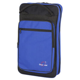 Funda Baquetas Bateria 8 Compartimentos Negro Azul Ortola