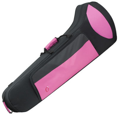 Estuche Trombón Tenor 8495 Fsh Ortola Negro y Fucsia