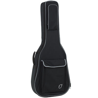 Funda Guitarra Clasica 20mm PE Ref. 47 Mochila Con Logo Ortola 081 - Negro/gris
