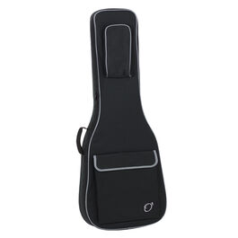 Funda Guitarra Electrica 20mm Pe 47 Mochila sin Logo Ortola Negro Gris