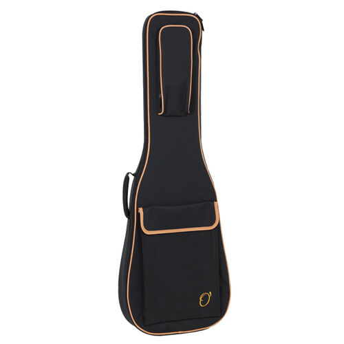 Funda Negra Naranja Bajo Eléctrico 20mm Pe 47 Mochila con Logo Ortola