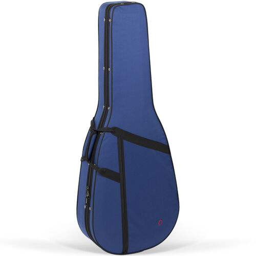 Estuche Guitarra Clasica Styrofoam Rb610 sin Logo Ortola Azul Negro