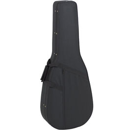 Estuche Guitarra Acustica Styrofoam Rb611 sin Logo Ortola Negro