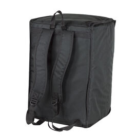 Funda Cajon 49X31X31 cms 20mm Polietileno Mochila Negra con Logo Ortola