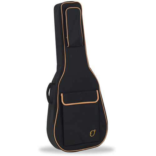 Funda Guitarra Cadete 3/4 Ref. 47 Mochila Sin Logo Ortola 037 - Negro naranja