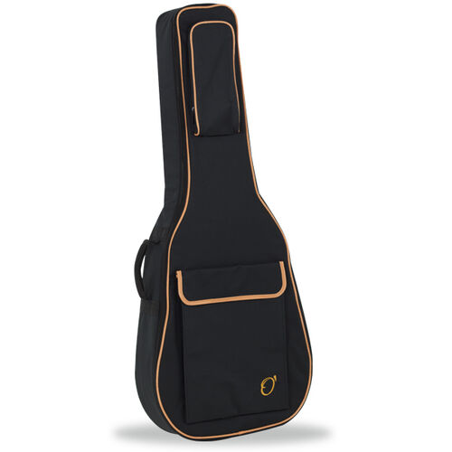 Funda Guitarra Cadete 3/4 Ref. 47 Mochila Con Logo Ortola 037 - Negro naranja