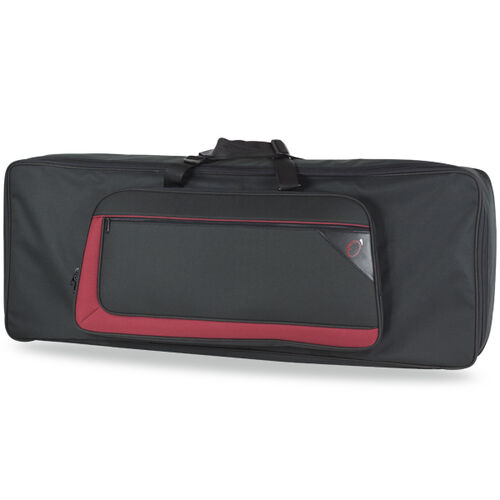 Funda Teclado 96X37X15 cms 10mm Pe Mochila Ortola Negro y Rojo