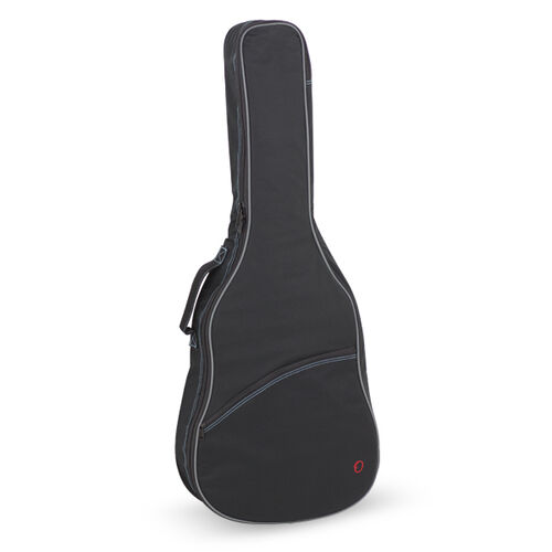 Funda Guitarra Clasica 10mm Pe Ref. 33 Mochila Sin Logo Ortola 208 - Negro v.gris