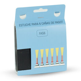Estuche 6 Cañas Fagot Fas6 Ortola Negro