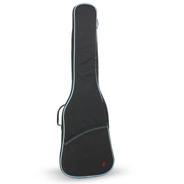 Funda Negra Verde Turquesa Bajo Eléctrico 10mm Pe 33-B Mochila sin Logo Ortola