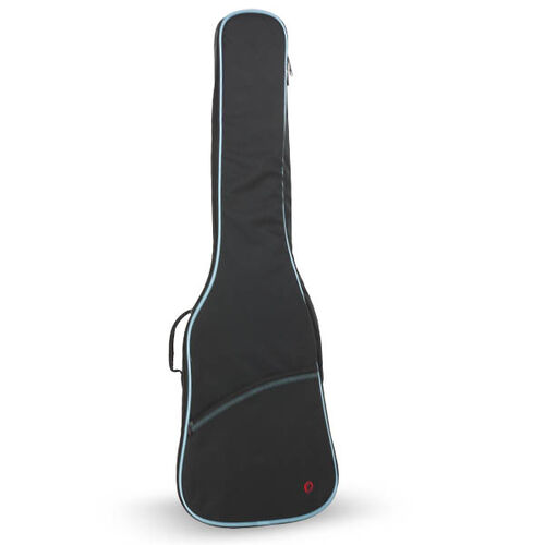 Funda Negro Verde Turquesa Bajo Eléctrico 10mm Pe 33-B Mochila con Logo Ortola