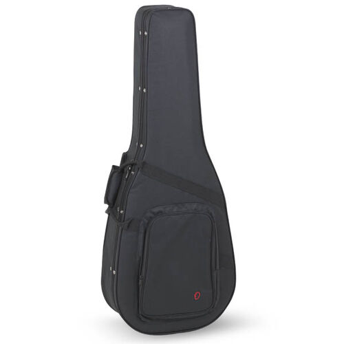 Estuche Guitarra Acustica Styrofoam Rb711 con Logo Ortola Negro