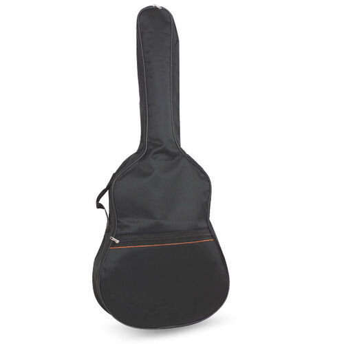 Funda Guitarra Acustica 5mm Ref. 16-B Mochila Sin Logo Ortola 001 - Negro