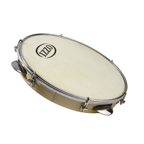 Pandeiro 10 Madera P/Piel Fino Izzo Iz4978 Izzo