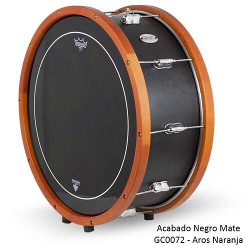 Bombo Marcha 55X22Cm Stf2630 STF Classic Negro Pintado