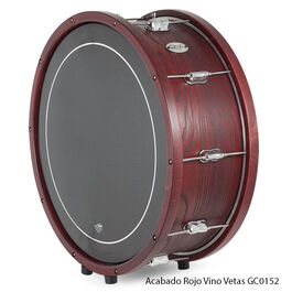 Bombo Marcha 66X22Cm Stf2651 Cover STF Classic Cover Rojo Vetas