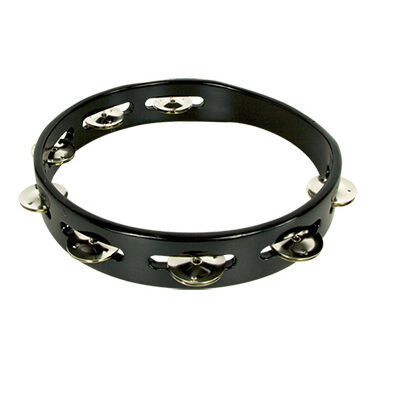 Pandereta Sencilla 25 Cm S/Parche Negro Stf5040 STF Classic Negro